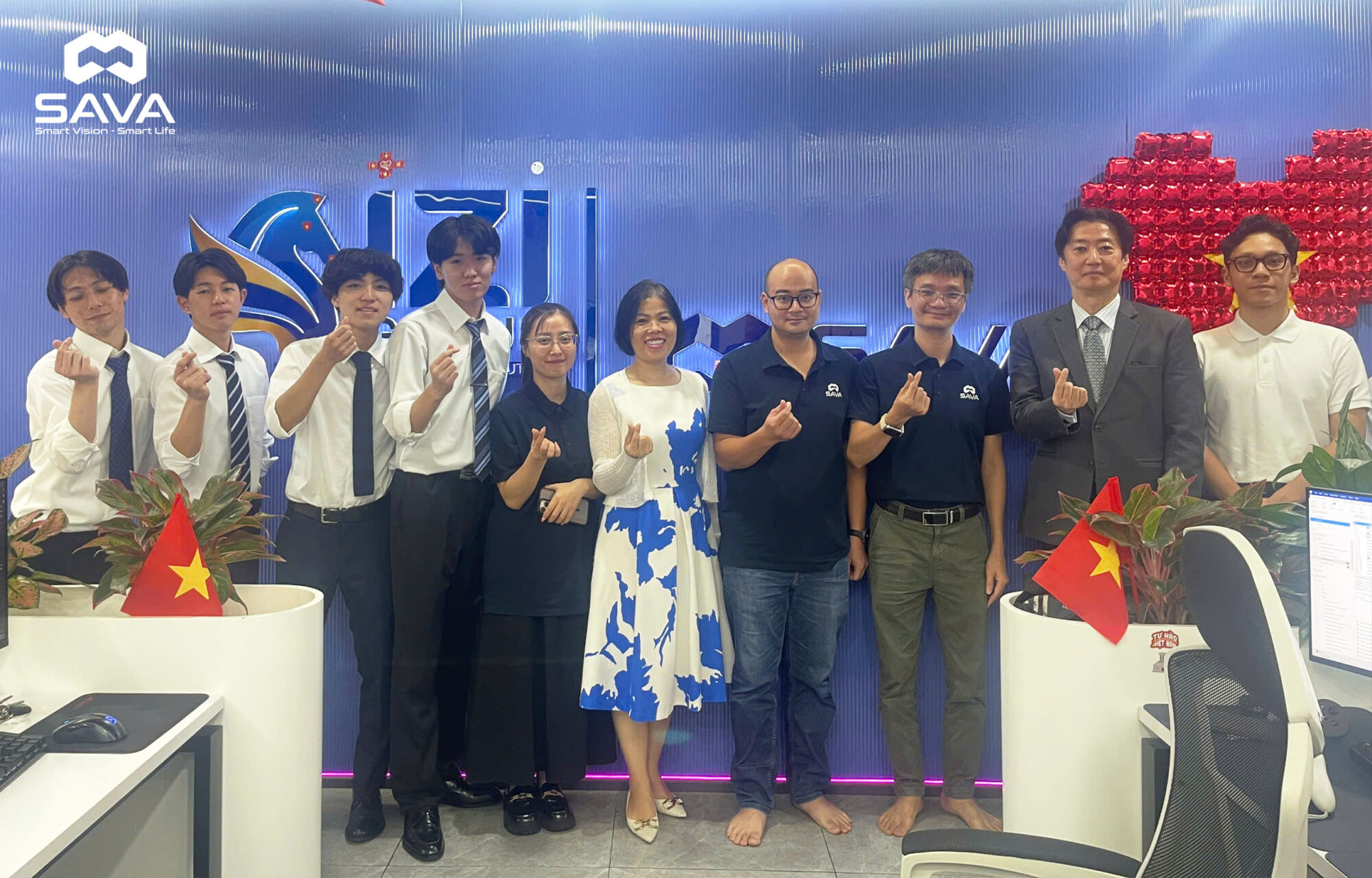SAVA META đón tiếp Đoàn Giáo sư và sinh viên Trường Đại học Chiba (Nhật Bản)