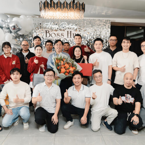 NHÌN LẠI NHỮNG KHOẢNH KHẮC ĐÁNG NHỚ TẠI BUỔI TIỆC CHÚC MỪNG SINH NHẬT SẾP HUY