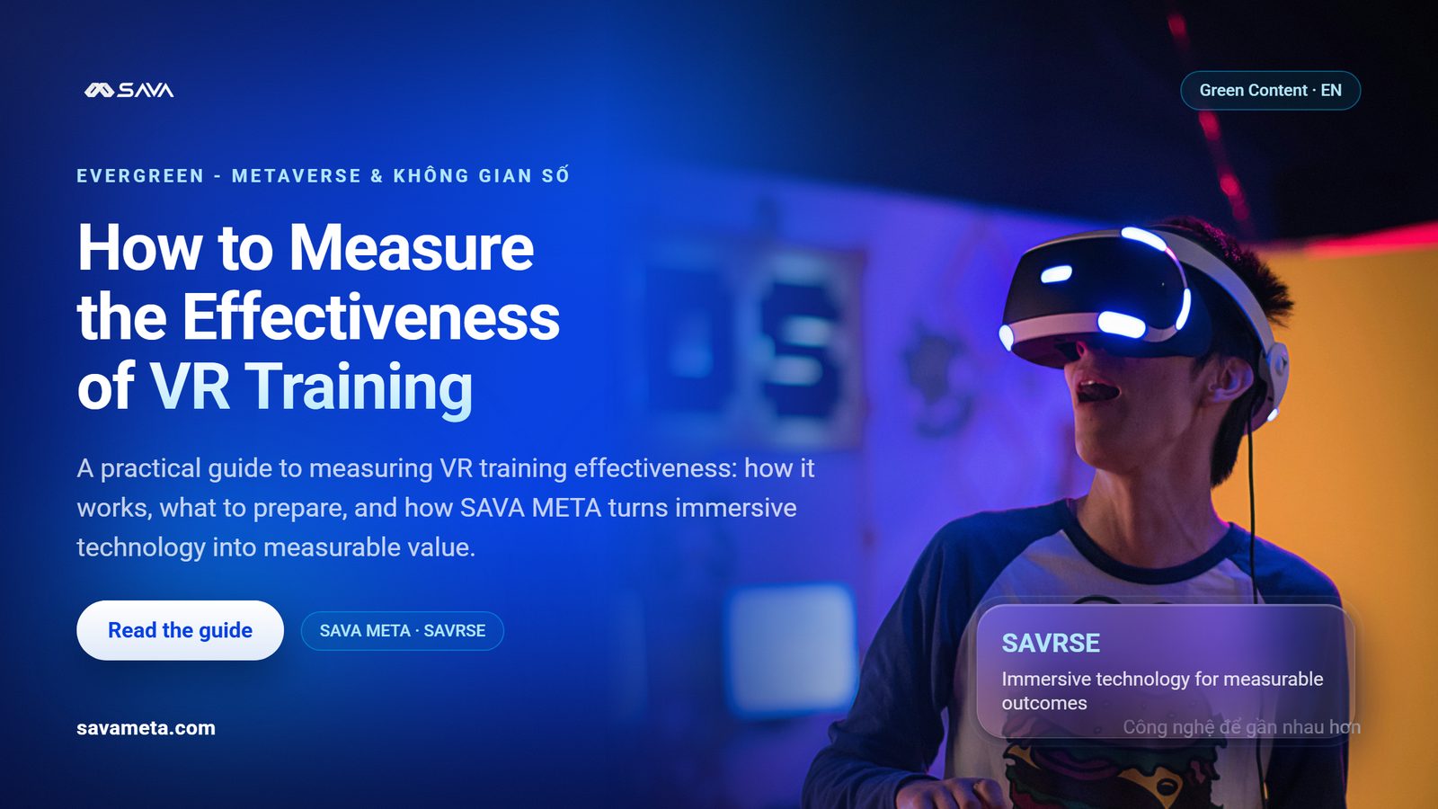 How to Measure the Effectiveness of VR Training