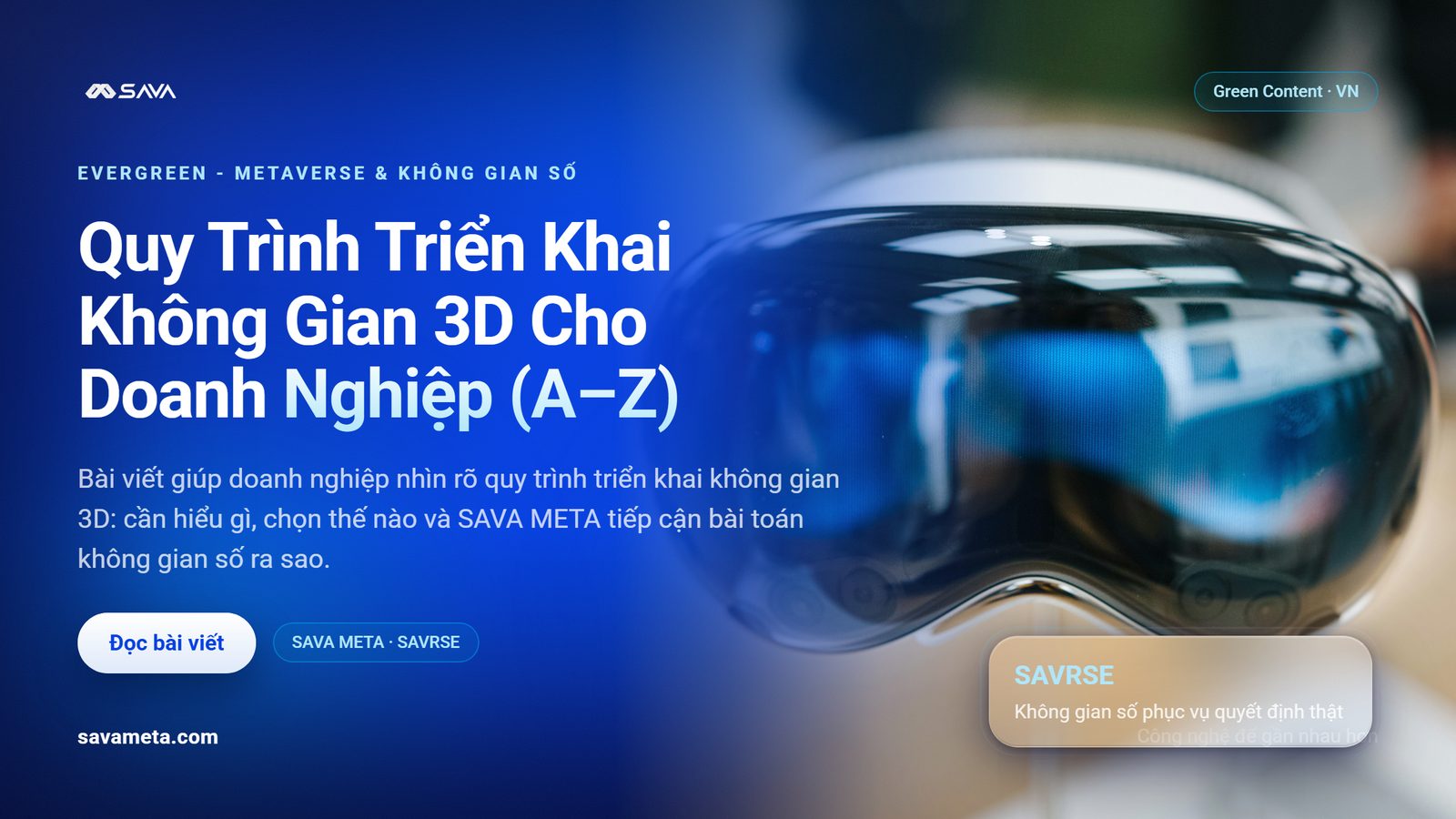 Quy Trình Triển Khai Không Gian 3D Cho Doanh Nghiệp (A–Z)