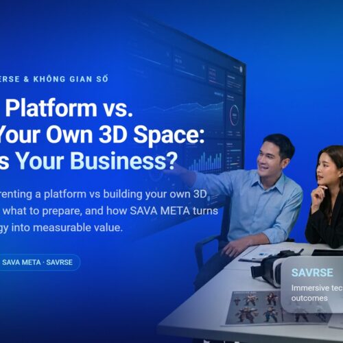 Renting a Platform vs. Building Your Own 3D Space: Which Fits Your Business?