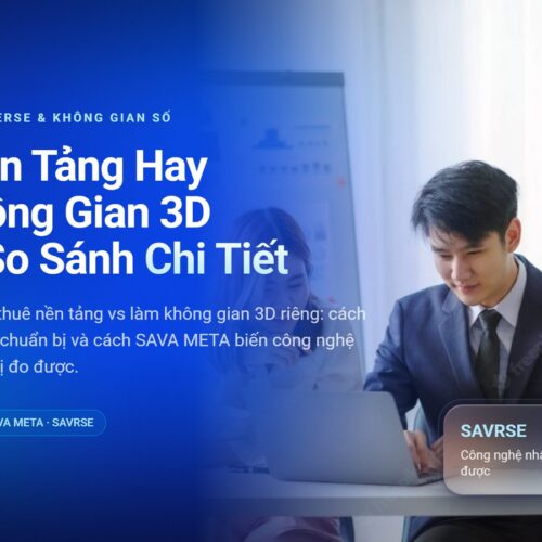 Thuê Nền Tảng Hay Làm Không Gian 3D Riêng? So Sánh Chi Tiết