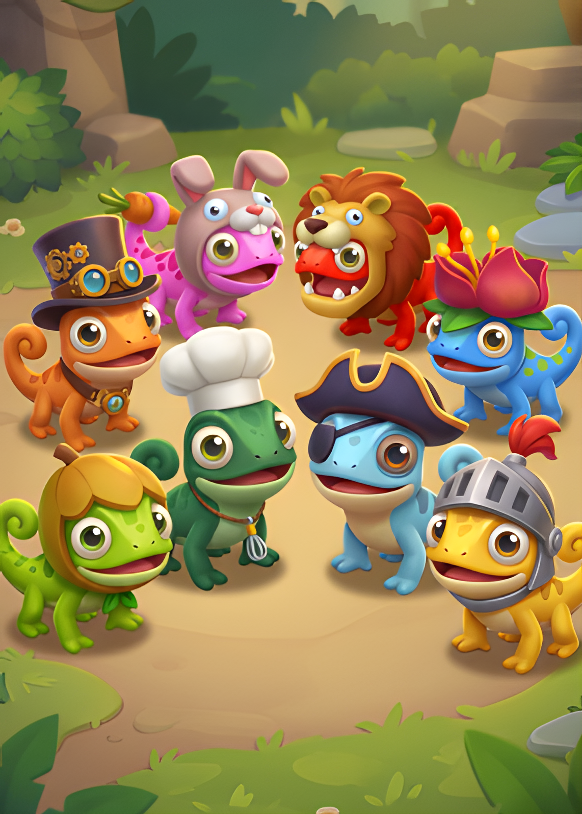 Lizard Out: Puzzle Escape Game – Game Overview
