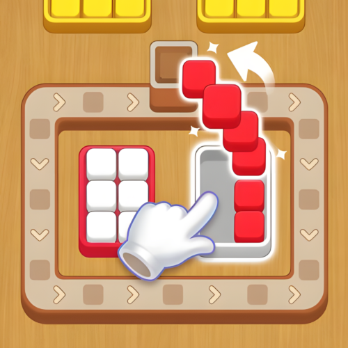Cube Factory: Color Sort Game – A Factory-Board Colour Sorting Puzzle